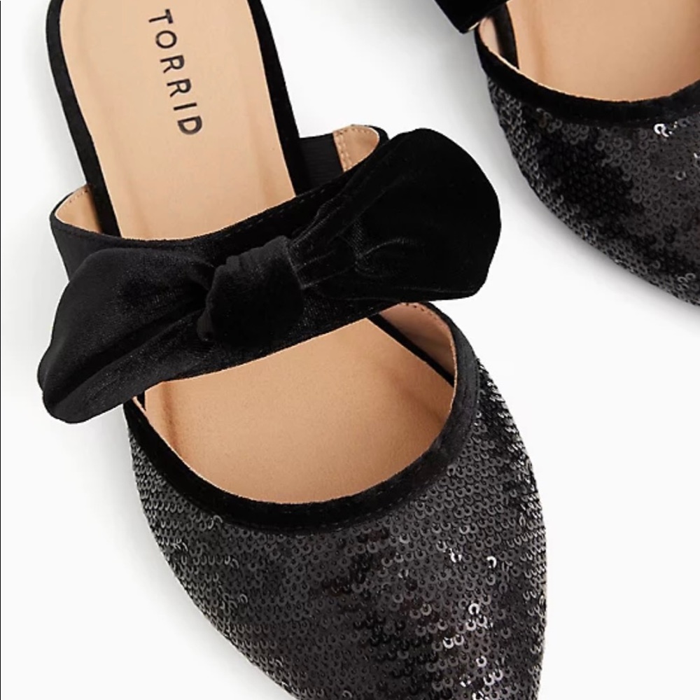 NWT TORRID SIZE 11 POINTED TOE MULE